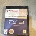 Star Wars The Force Unleashed PS3 Greatest Hits LucasArts T Rated